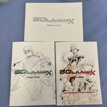 기동전사 건담 G QuuuuuuX 팜플렛 디자인 웍스