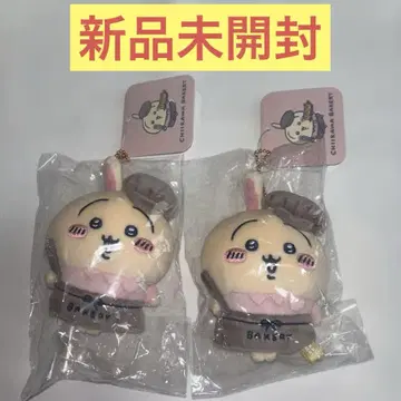 미개봉 새상품 치이카와 치이카와 베이커리 스태프 마스코트 2개