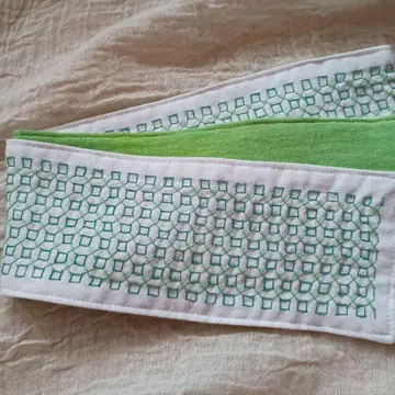 핸드메이드 거즈 머플러