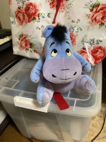 이요르 봉제 인형 파랑