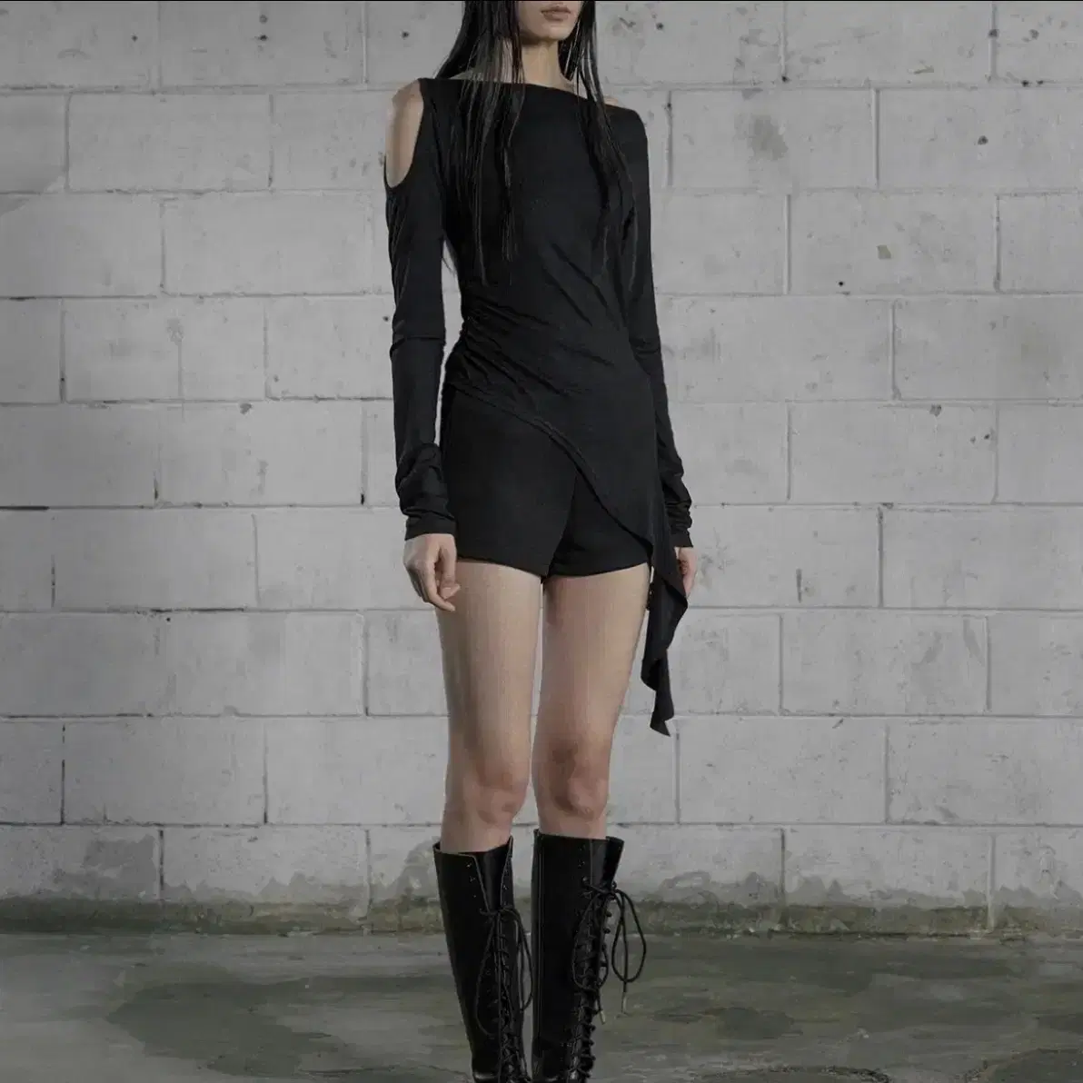 【BOHEMIAN SEOUL】BOHEMSEO SHEER LOOSE FIT LONG SLEEVE 長袖 BOHEMIAN SEOUL | 보헤미안서울 Bohemian Seoul sheer loose fit