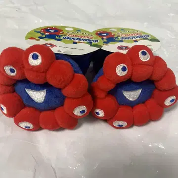 2개 [새상품] 오사카 간사이 엑스포 밋쿠미쿠 봉제 인형 패치 밴딩