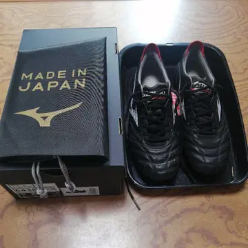 Mizuno 모렐리아 네오 4 JAPAN 모델 축구화 블랙 25.5