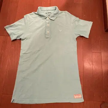 True religion 피케 셔츠 스카이블루