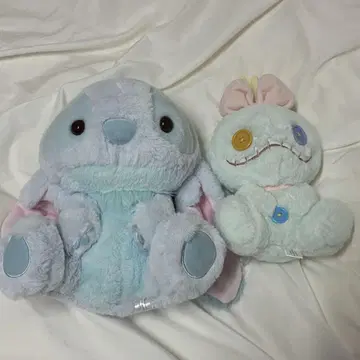 스티치 & 스쿰플 봉제 인형 2개 세트