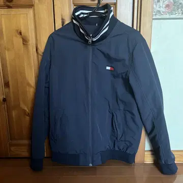 TOMMY HILFIGE 나일론 자켓 리버서블 XL 네이비
