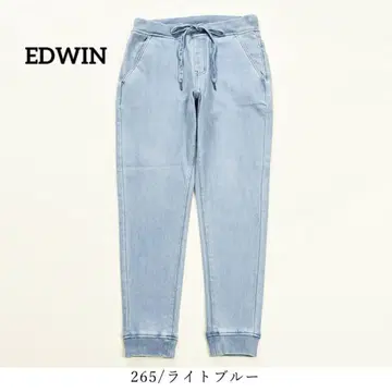 에드윈 EDWIN FLE 엘엘이 인디고 니트 조거 팬츠 L