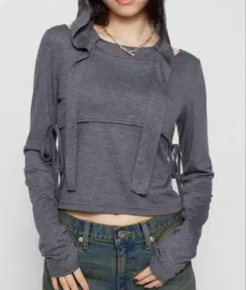 LAGUA GEM HOODIE 2PIECE 상의