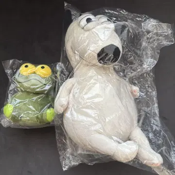 밤과 케로 봉제 인형 그림책 새상품