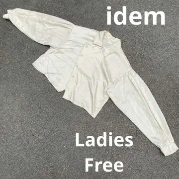 CF18 idem 이뎀 상의 여성용 M F 화이트 여성용 중국