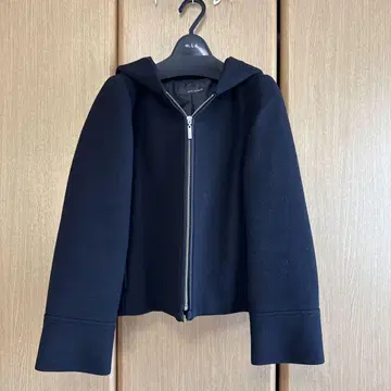 m's select 후드 부착 숏코트