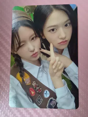 ive scout 유닛 트레이딩 카드 가울 유진
