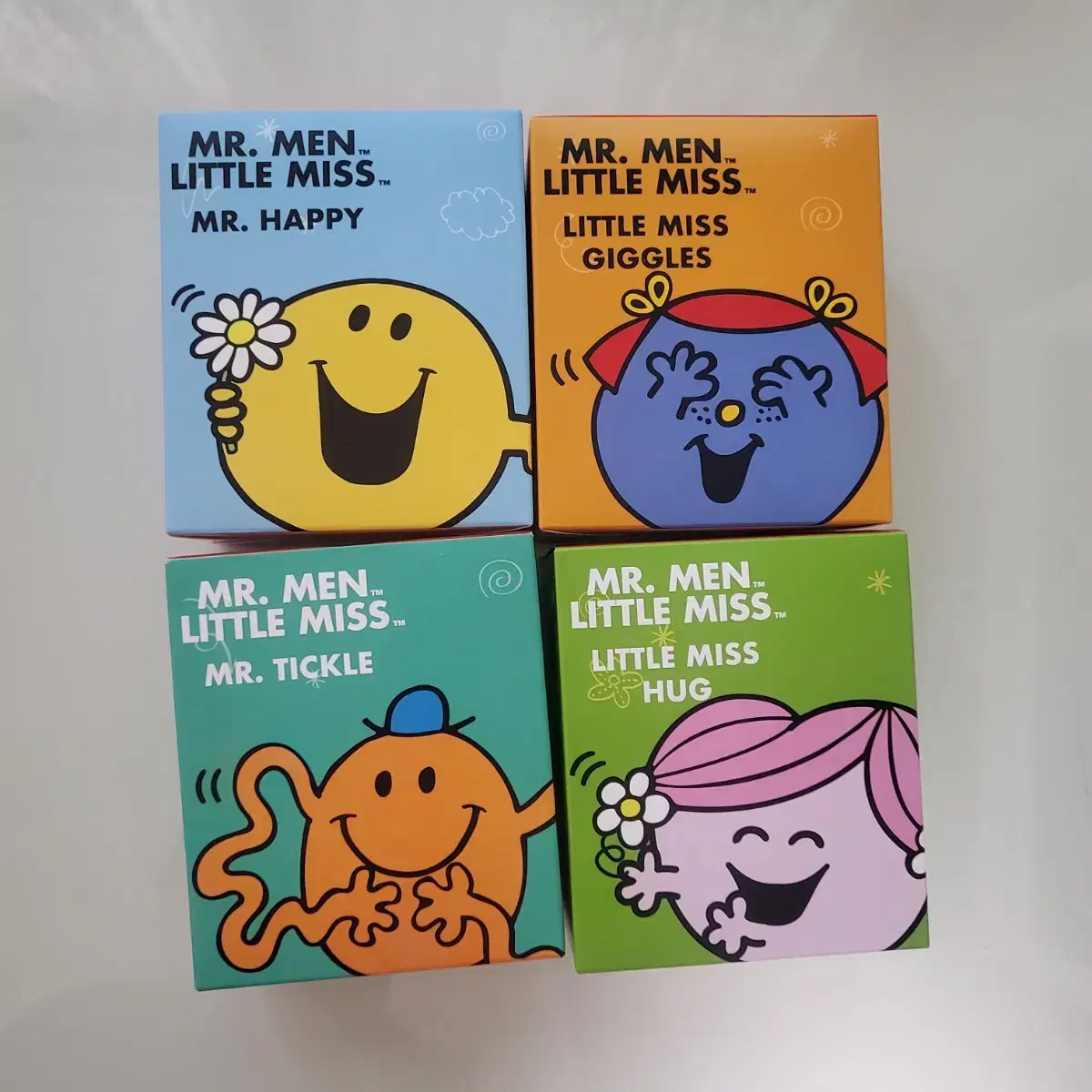 McDonald's Happy Meal eq Smiling Sheep, Tickle Mr., Happy Mr., Hugging Sheep