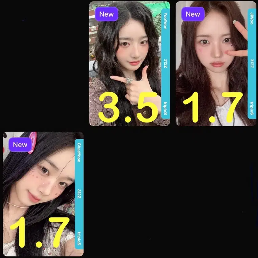 Shop 트리플에스옵젝 on Bunjang Global Site - No more Korean