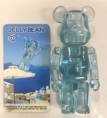 MEDICOMTOY 베어브릭 젤리빈 에게 해의 물 100% 시리즈 19