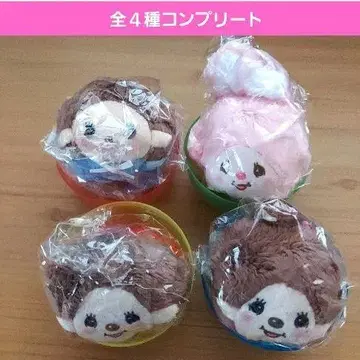 몬치치 봉제 인형 스크런치 가챠가챠 풀 컴프 치무탄 베비치