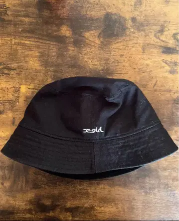 xgill 버킷 햇 블랙