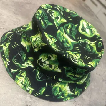 RIPNDIP 고양이 디자인 버킷 햇