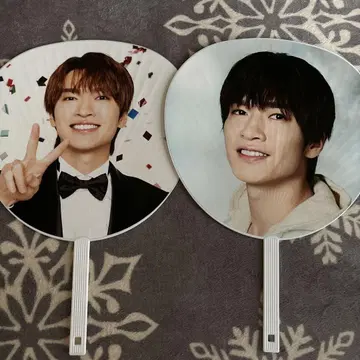 Snow Man 후카사와 타츠야 부채 RAYS Snow World