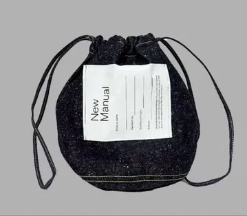 NEW MANUAL 별주 DENIM BAG