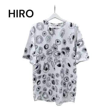HIRO 히로 (현 KIDILL) 그래픽 패턴 티셔츠 티셔츠 눈알