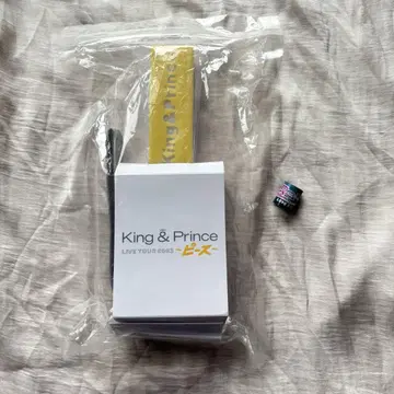 King & Prince 킹프리 피스 응원봉 RE:ERA 은색 테이프