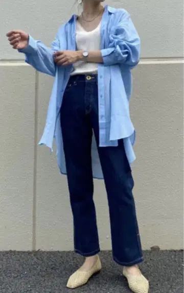 완판템 RODEO CROWNS 스트레이트 데님 XS