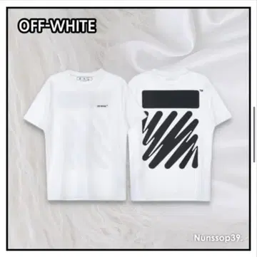 OFF-WHITE 화이트 티셔츠
