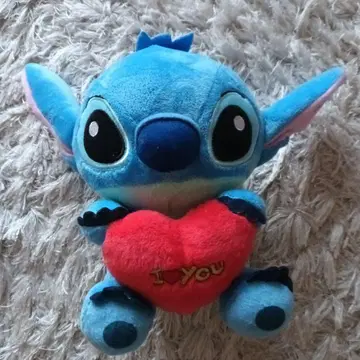 스티치 봉제 인형 I love you