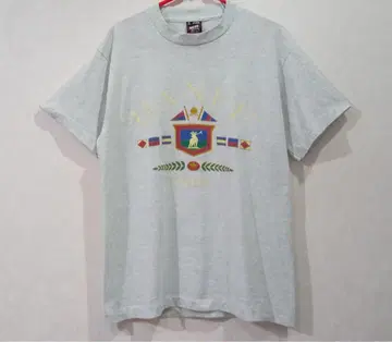 90s 프룻 오브 더 룸 싱글 스티치 티셔츠 Canada Banff
