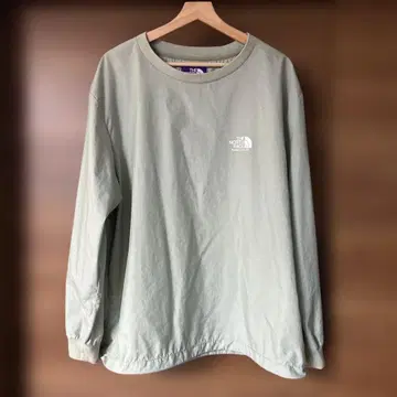 THE NORTH FACE 라이트 그린 긴팔 풀오버 L