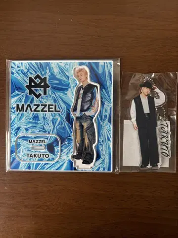 MAZZEL TAKUTO 아크릴 스탠드 참 키링