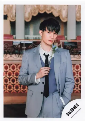 SixTONES 나 제시 공식 사진*1장