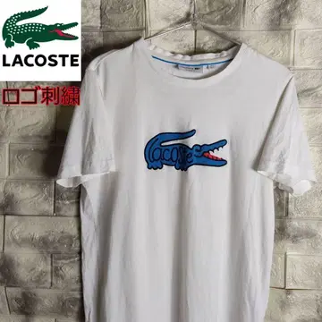 LACOSTE 라코스테 티셔츠 로고 자수 TS-300