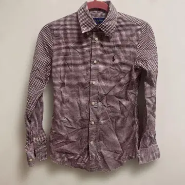 Ralph Lauren 체크 무늬 긴팔 셔츠