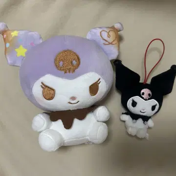 쿠로미 봉제 인형 2개 세트