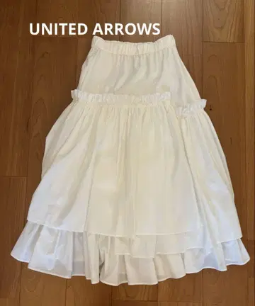UNITED ARROWS 티어드 스커트