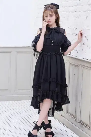 LIZLISA 양산형 지뢰 원피스 리즈리사