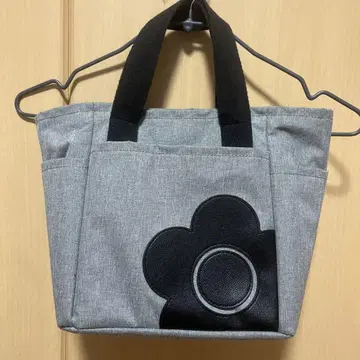 MARY QUANT 데이지 심플 포켓 2 미니 토트