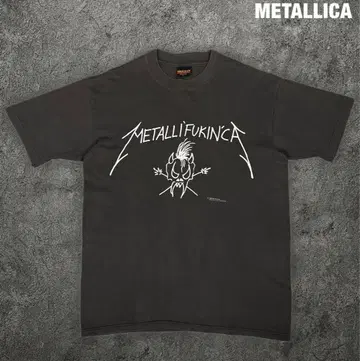 METALLICA 90s 빈티지 티셔츠 메탈리카 밴드 티셔츠
