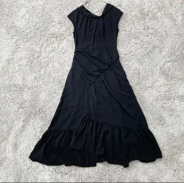 Estella. K 에스테라 케이 롱 원피스 맥시 길이 드레스 블랙 F