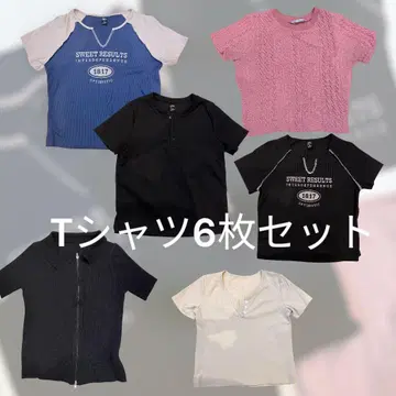 티셔츠 6장 세트