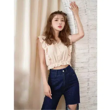 Darich 다리치 포인트 레이스 숏 탑
