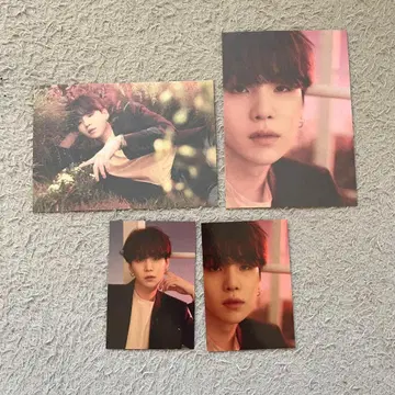 BTS HYBE INSIGHT SUGA 엽서 트레이딩 카드