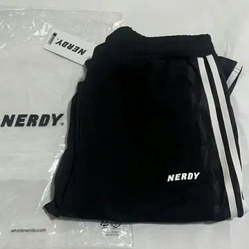 NERDY 팬츠 블랙 L