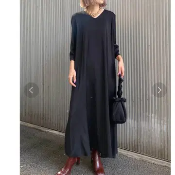 새상품급 아메리빈티지 2WAY CURTAIN VOLUME DRESS