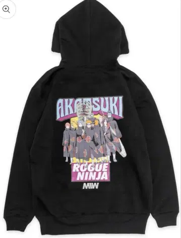 NARUTO MIW 아카츠키 후드티 L 사이즈