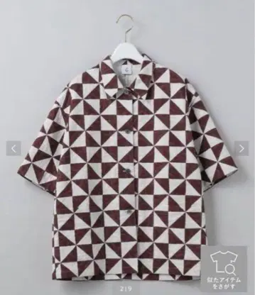 <6(ROKU)> KIKAGAKU PRINT SHIRT 반팔