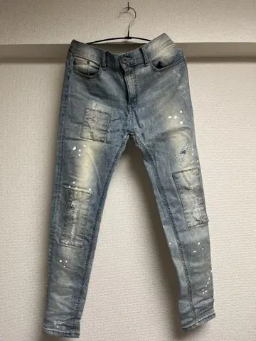 Danke schon. 스키니 데님 라이트 블루