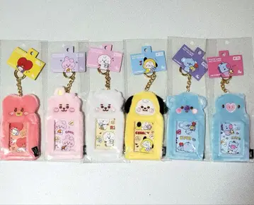 BTS BTS 포토 카드 키링 6개 세트